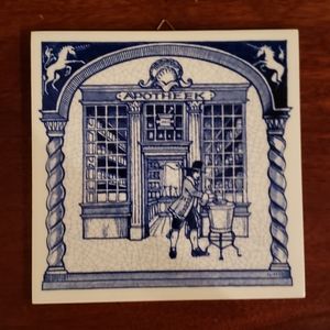 Delft Apothecary Tile